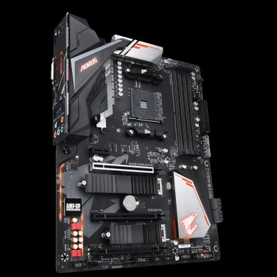 Лот: 15585189. Фото: 1. gigabyte b450 aorus pro (гарантия... Материнские платы