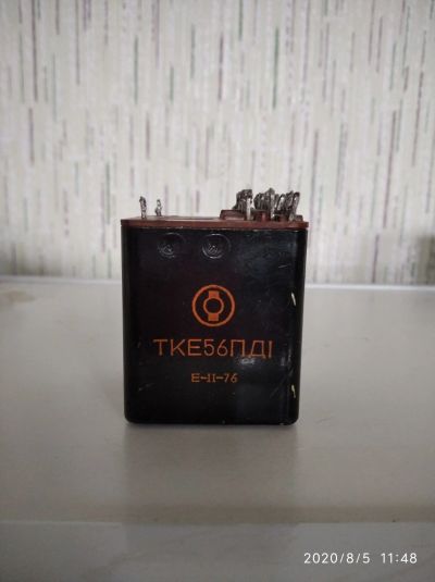 Лот: 16347439. Фото: 1. Коммутационное реле ТКЕ56ПД1. Реле, тумблеры, переключатели