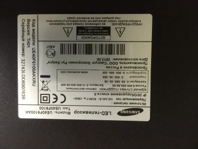 Лот: 16227646. Фото: 1. Телевизор Samsung UE40F6100AK. Телевизоры