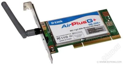 Лот: 1613383. Фото: 1. Wi-fi сетевая карта D-Link G520... Маршрутизаторы (роутеры)
