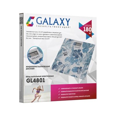 Лот: 14845647. Фото: 1. Весы GALAXY GL-4801 напольные... Весы напольные