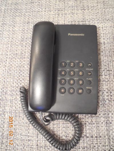 Лот: 5094100. Фото: 1. Телефон Panasonic KX-TS2350RUB. Проводные телефоны