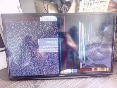 Лот: 7958072. Фото: 1. Samsung ue32j4100auxru ЖК-телевизор... Телевизоры