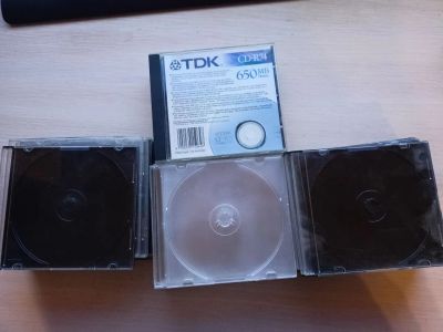 Лот: 21107215. Фото: 1. CD-box, Коробка для компакт диска... CD, DVD, BluRay