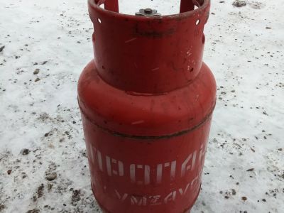 Лот: 19636964. Фото: 1. Баллон газовый 27. Баллоны, газ в баллонах