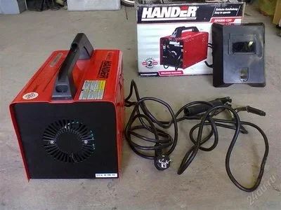 Лот: 2029443. Фото: 1. аппарат сварочный hander spark-130... Сварочные аппараты