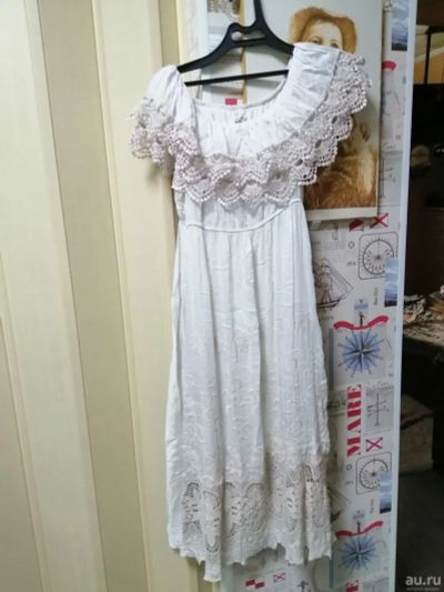 Лот: 17768756. Фото: 1. Платье длинное 48-50размер. Платья