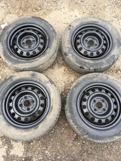 Лот: 16659270. Фото: 1. Диски штамованные Toyota R14 4x100. Диски