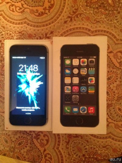 Лот: 8761285. Фото: 1. iPhone 5s space gray 16 gb. Смартфоны