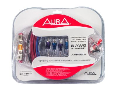Лот: 8229839. Фото: 1. Aura AMP-0208 комплект для установки... Аксессуары для автозвука
