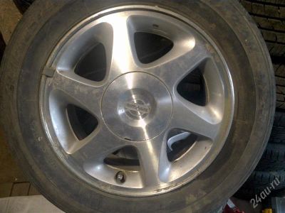 Лот: 2562882. Фото: 1. Продам комплект литых дисков Nissan... Диски
