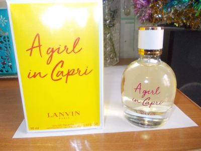 Лот: 15313720. Фото: 1. A Girl In Capri от Lanvin 90мл... Женская парфюмерия