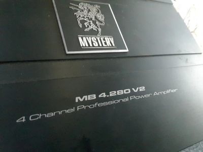 Лот: 16022949. Фото: 1. Автомобильный усилитель Mystery... Усилители