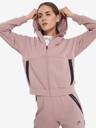 Лот: 25538302. Фото: 1. Толстовка женская Athlex, Розовый. Легкие куртки, толстовки