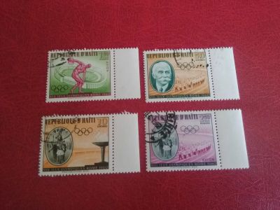 Лот: 13826678. Фото: 1. 1960 г, Гаити, Олимпийские игры... Марки