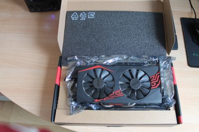 Лот: 12770220. Фото: 1. Игровая Видеокарта ASUS AMD Radeon... Видеокарты