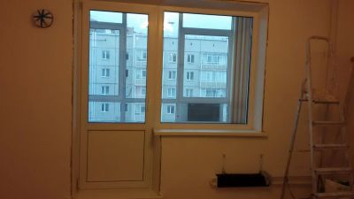 Лот: 10679486. Фото: 1. Балконный блок (дверь+окно+обналичка... Фурнитура, комплектующие