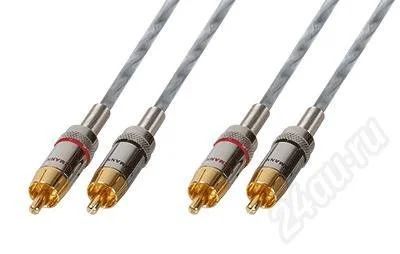 Лот: 253089. Фото: 1. Luxmann 2rca-2rca 1m. Другое (аудиотехника)