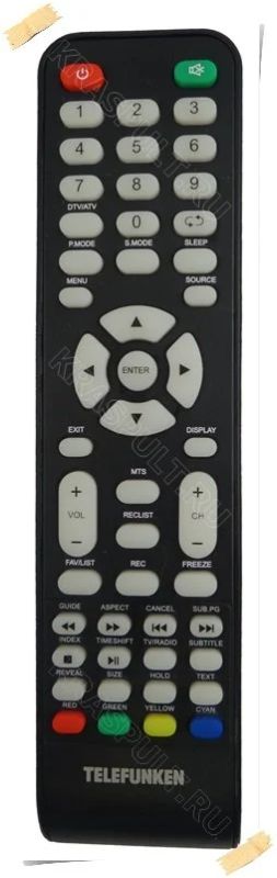 Лот: 15907243. Фото: 1. Пульт TELEFUNKEN TF-LED24S9T2... Пульты ДУ
