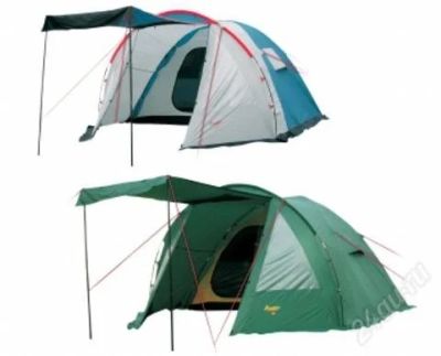 Лот: 2941104. Фото: 1. Палатка Rino-4 Canadian Camper... Палатки, тенты