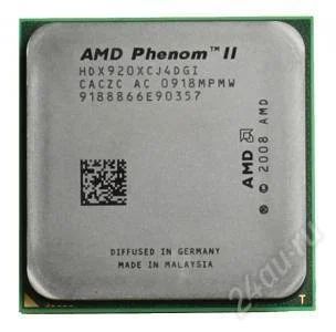 Лот: 1100835. Фото: 1. Процессор Phenom II X4 920. Процессоры