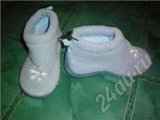 Лот: 496043. Фото: 1. Ботинки тряпочные. Другое (дети растут)