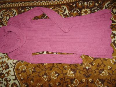 Лот: 7663351. Фото: 1. вязанное платье 42-46р. Платья