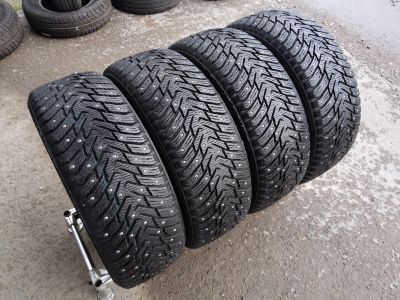 Лот: 23575558. Фото: 1. 205/55 R16 - 4 Шины шипованных... Шины