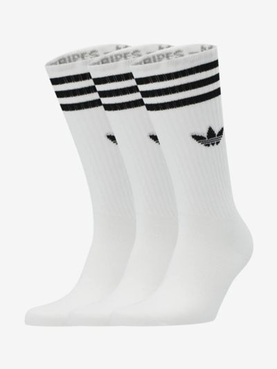 Лот: 25404565. Фото: 1. Носки adidas, 3 пары, Белый. Другое (спортивная одежда)