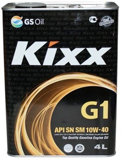 Лот: 16085330. Фото: 1. Масло KIXX G SN Plus 10w40 4л... Масла, жидкости