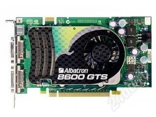 Лот: 114449. Фото: 1. Albatron 8600GTS 256 Мb DDR3 128... Видеокарты