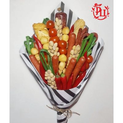 Лот: 15529636. Фото: 1. Мужской букет "For joy". Другое (цветы, букеты)