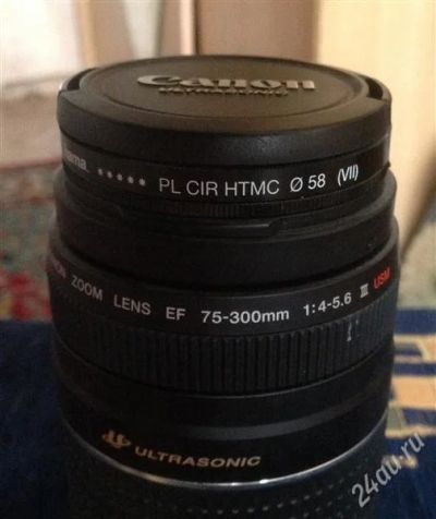 Лот: 2753029. Фото: 1. Canon EF 75-300 1:4-5,6 III USM. Объективы