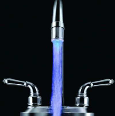 Лот: 7268923. Фото: 1. Светодиодная насадка на кран... Смесители