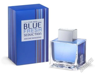 Лот: 5719440. Фото: 1. Blue Fresh Seduction for Men от... Мужская парфюмерия