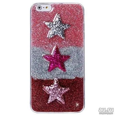 Лот: 12993336. Фото: 1. Чехол iPhone 7/ 8 Силикон Блестки... Чехлы, бамперы