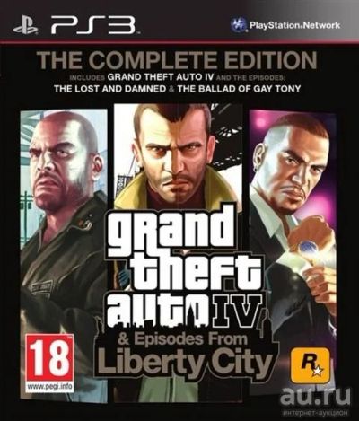 Лот: 13675334. Фото: 1. Grand Theft Auto IV - Complete... Игры для консолей