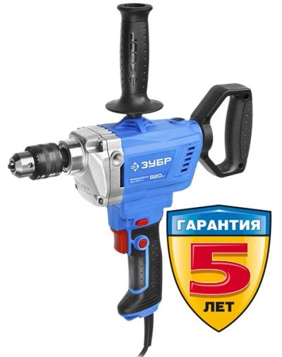 Лот: 8141940. Фото: 1. ЗДМ-820 РМ Дрель-миксер ЗУБР... Электроинструмент
