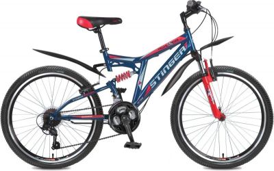 Лот: 13318701. Фото: 1. Велосипед Stinger Highlander 150V... Велосипеды
