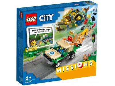 Лот: 21361677. Фото: 1. LEGO City Миссии по спасению диких... Конструкторы