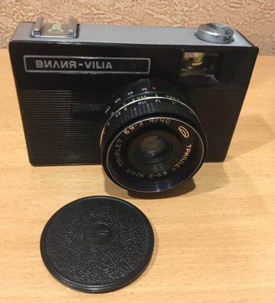 Лот: 18741231. Фото: 1. Фотоаппарат Вилия Vilia. Плёночные компактные
