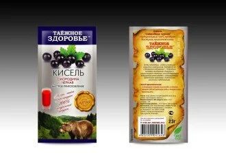 Лот: 7025654. Фото: 1. Кисель "Смородина черная" натуральный... Чай, кофе, какао