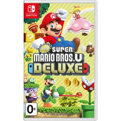 Лот: 20091103. Фото: 1. New Super Mario Bros U Deluxe... Игры для консолей