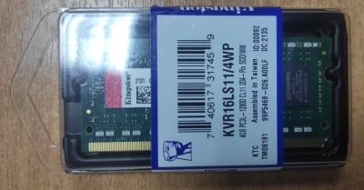 Лот: 18346086. Фото: 1. Память Kingston SODimm DDR3L 4Gb... Оперативная память