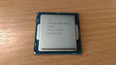 Лот: 12047010. Фото: 1. Процессор CPU Intel Pentium G4500... Процессоры