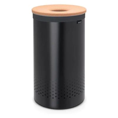 Лот: 24523246. Фото: 1. Бак для белья Brabantia с пробковой... Другое (аксессуары)