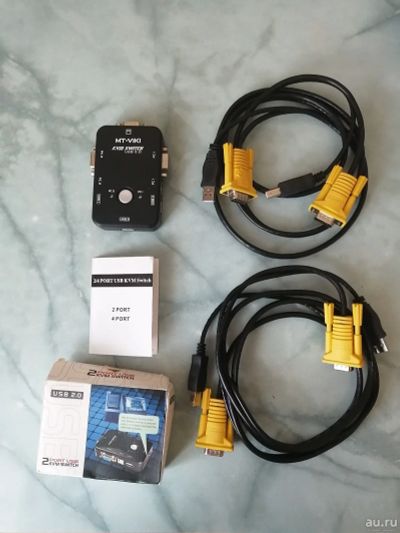 Лот: 13874802. Фото: 1. KVM Switch / Переключатель - Позволяет... Другое (аксессуары)