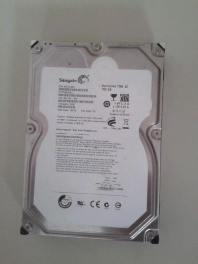 Лот: 5177223. Фото: 1. Жесткий диск HDDSeagate 750Gb... Жёсткие диски (HDD)