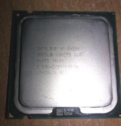 Лот: 4451924. Фото: 1. Процессор - Intel Core 2 Duo E4500... Процессоры