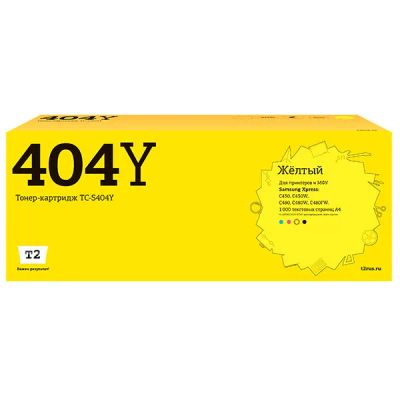 Лот: 24550732. Фото: 1. Картридж T2 TC-S404Y/CLT-Y404S. Картриджи, расходные материалы